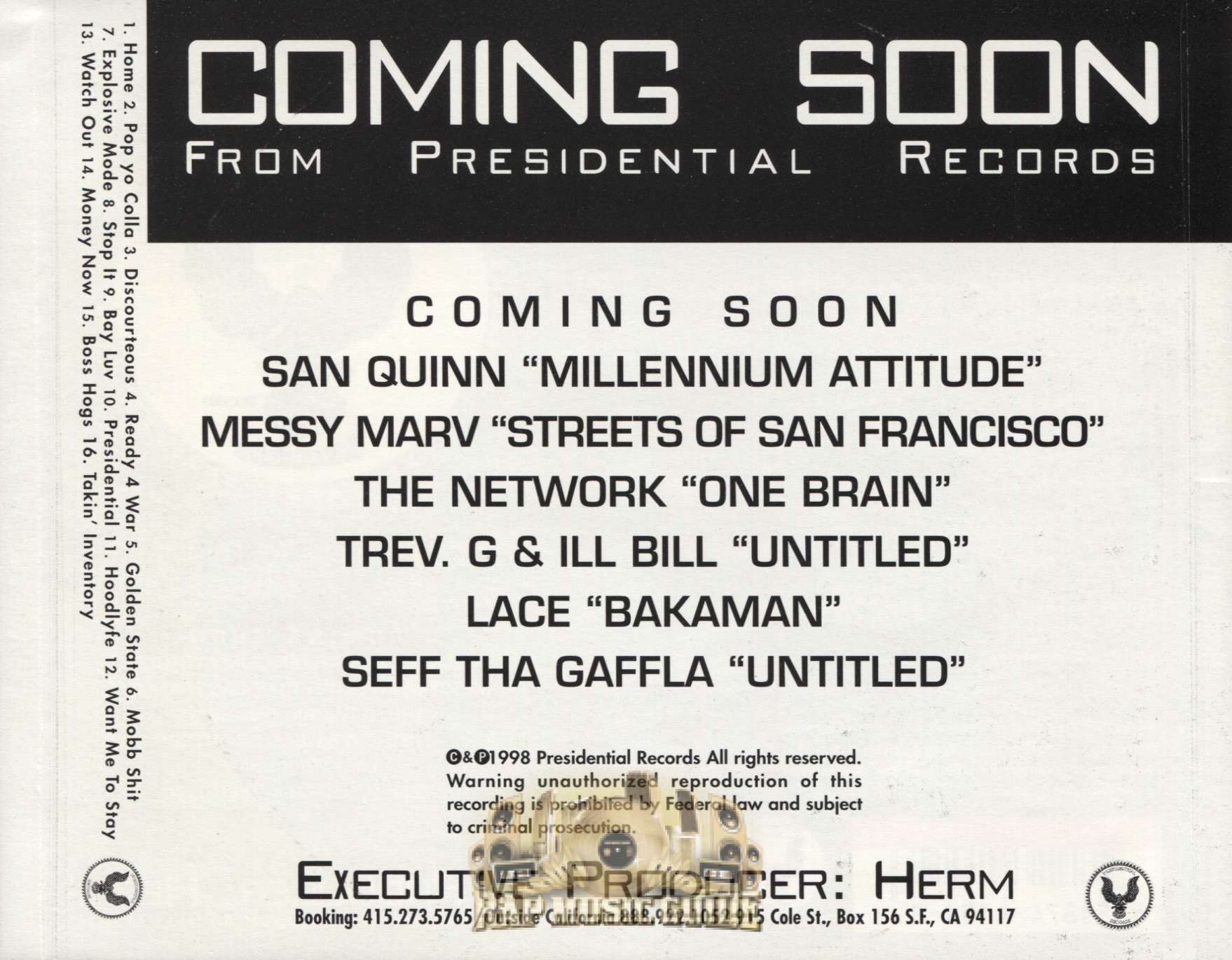 Messy Marv & San Quinn - Explosive Mode: 1st Press. CD | Rap